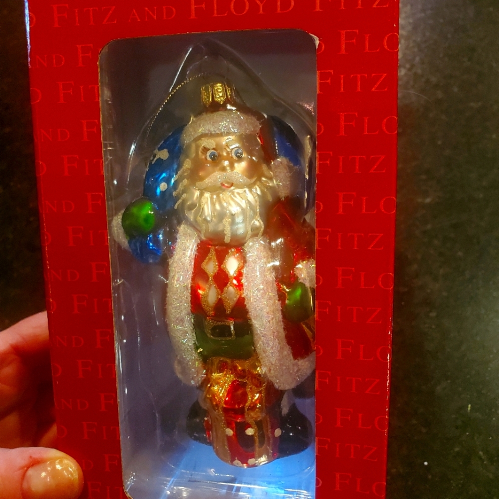 Santa ornament